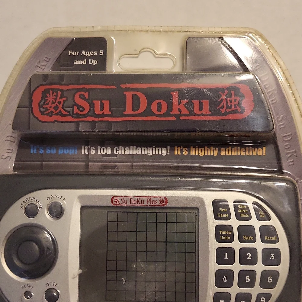 NWT Sodoku model wcl-2046a handheld electronic game